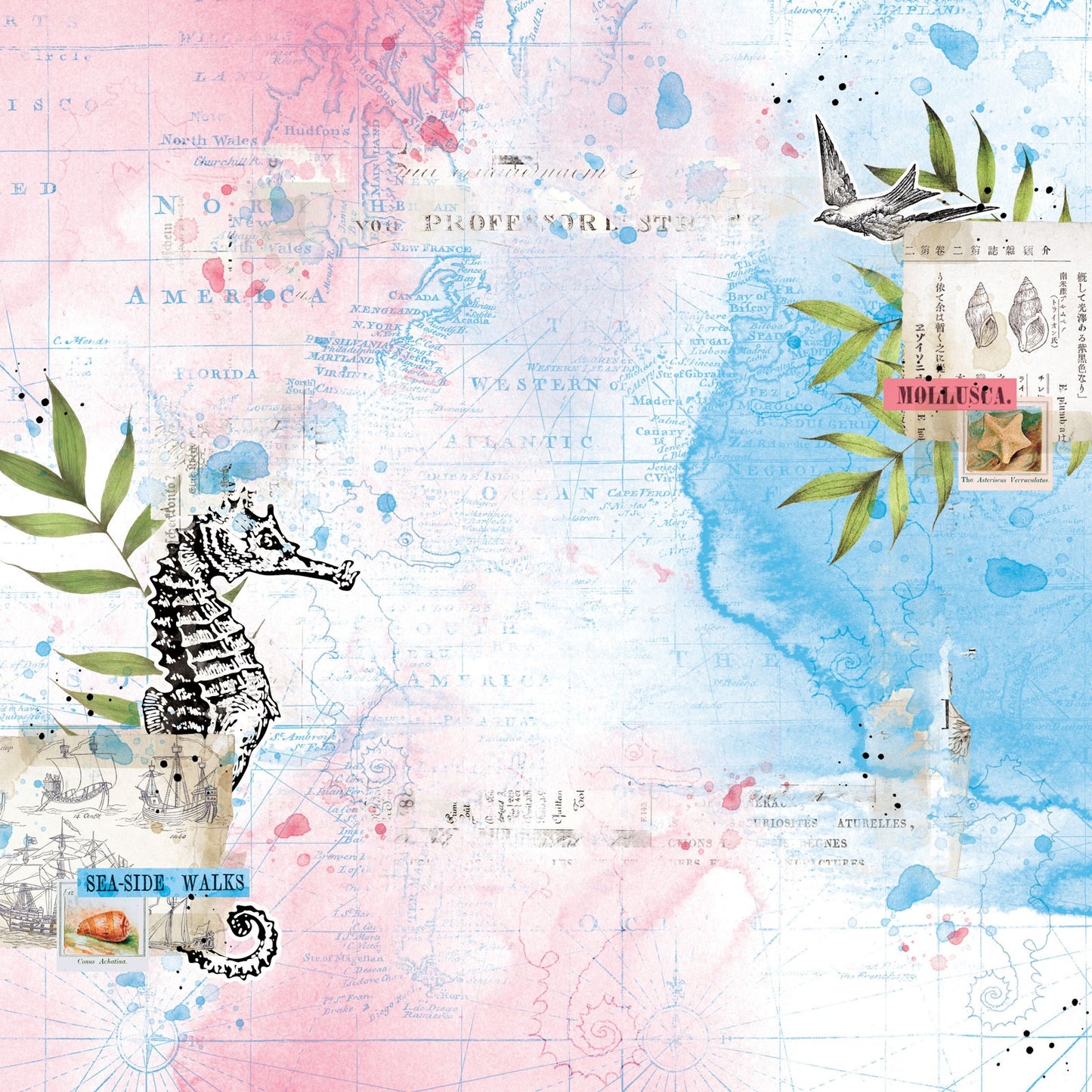 Sunburst Hidden Treasure 12x12 paper in Sunburst collection by 49 & Market