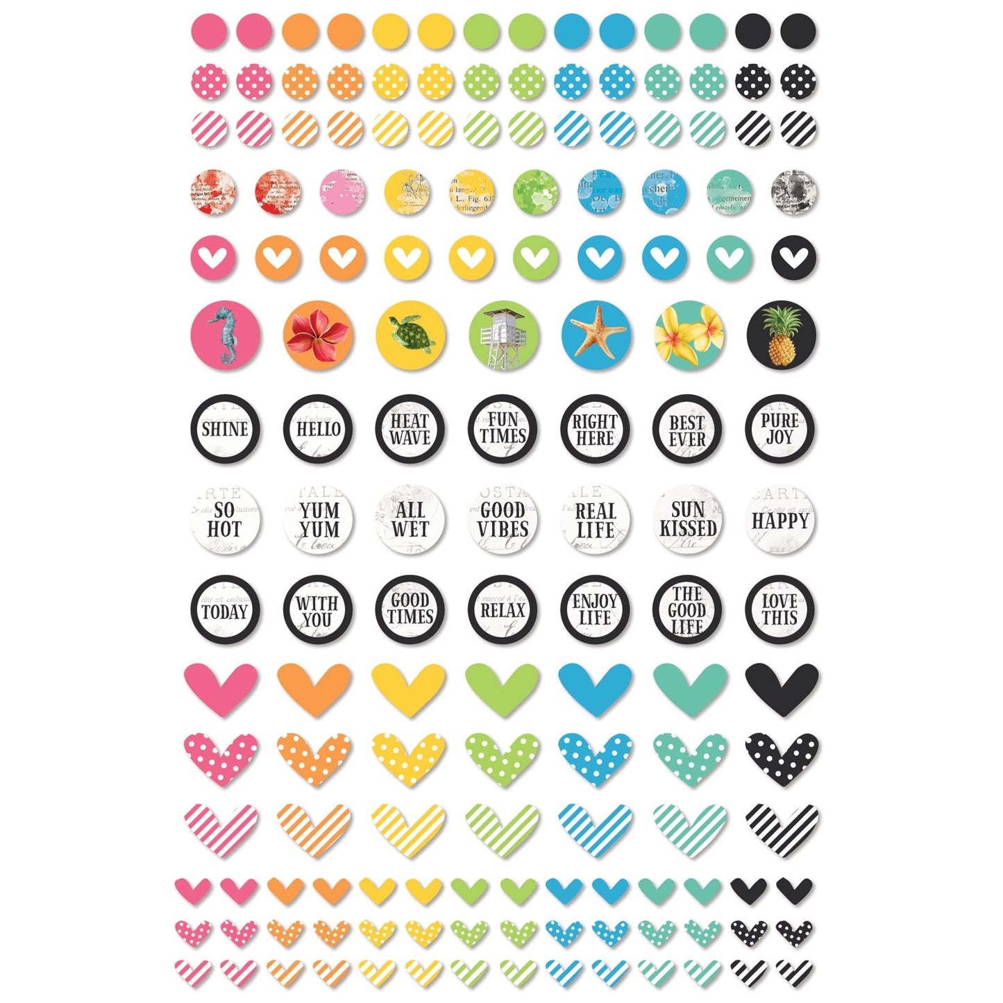 Sunburst Wishing Bubbles & Baubles in Sunburst collection by 49 & Market