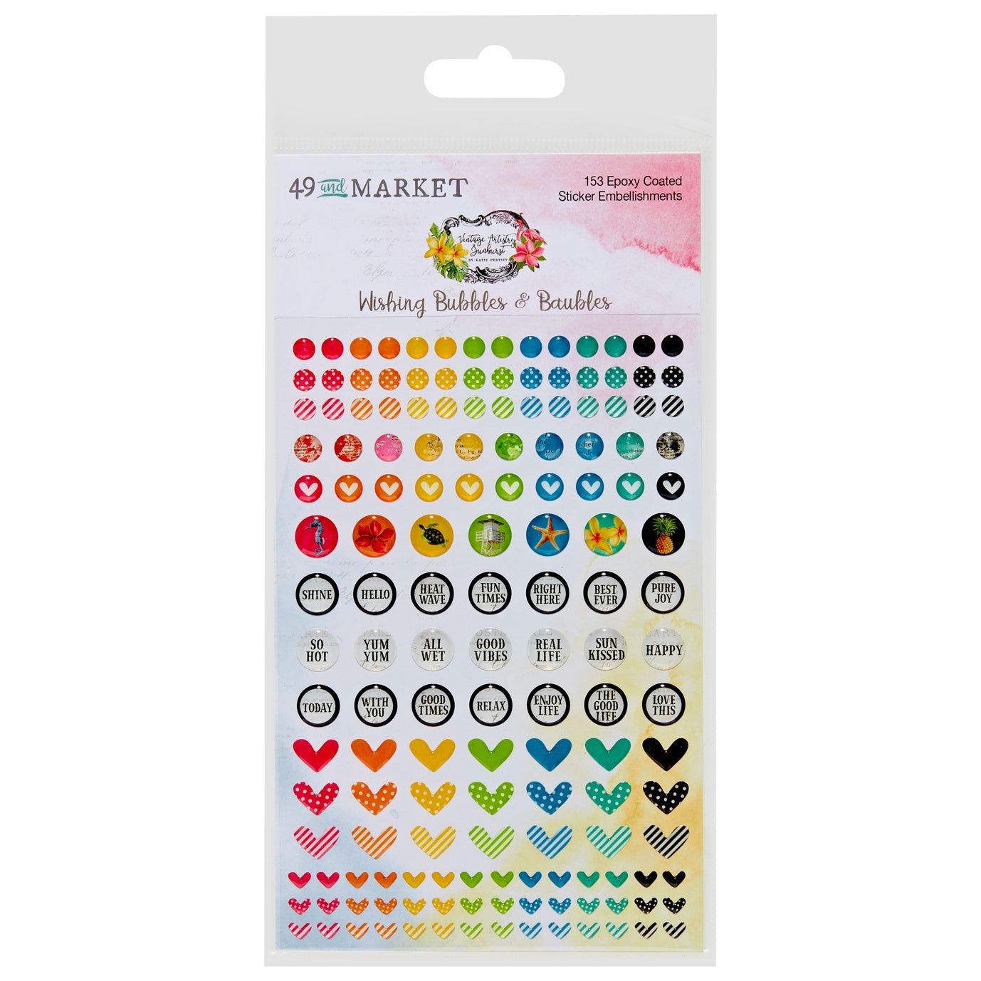 Sunburst Wishing Bubbles & Baubles in Sunburst collection by 49 & Market
