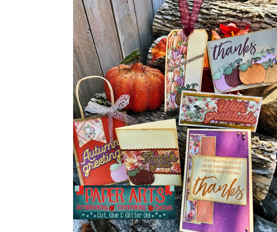 Thanks Giving Card Class Thurs. Sept. 21 6pm to 9pm $30