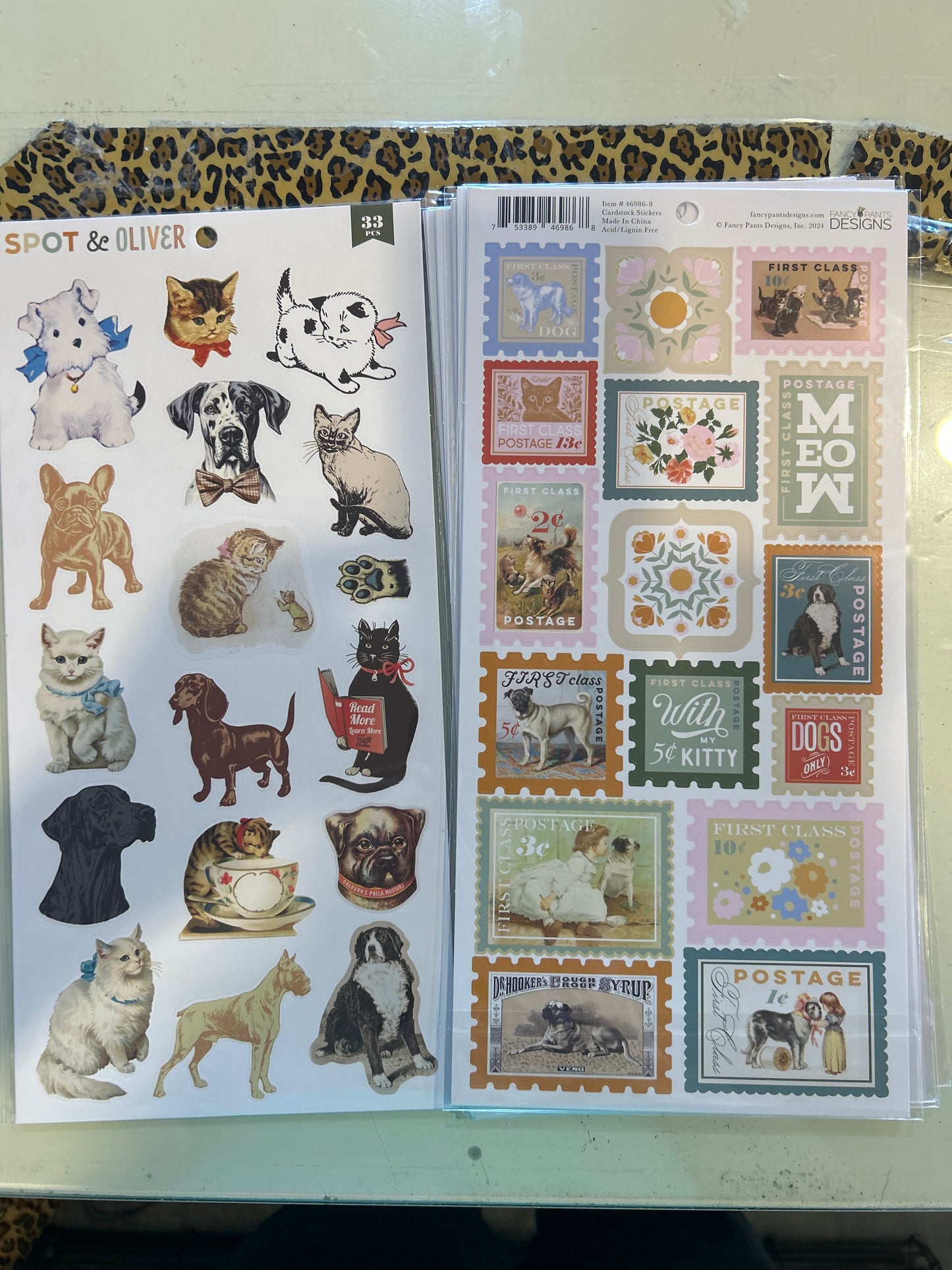 Spot & Oliver Stickers