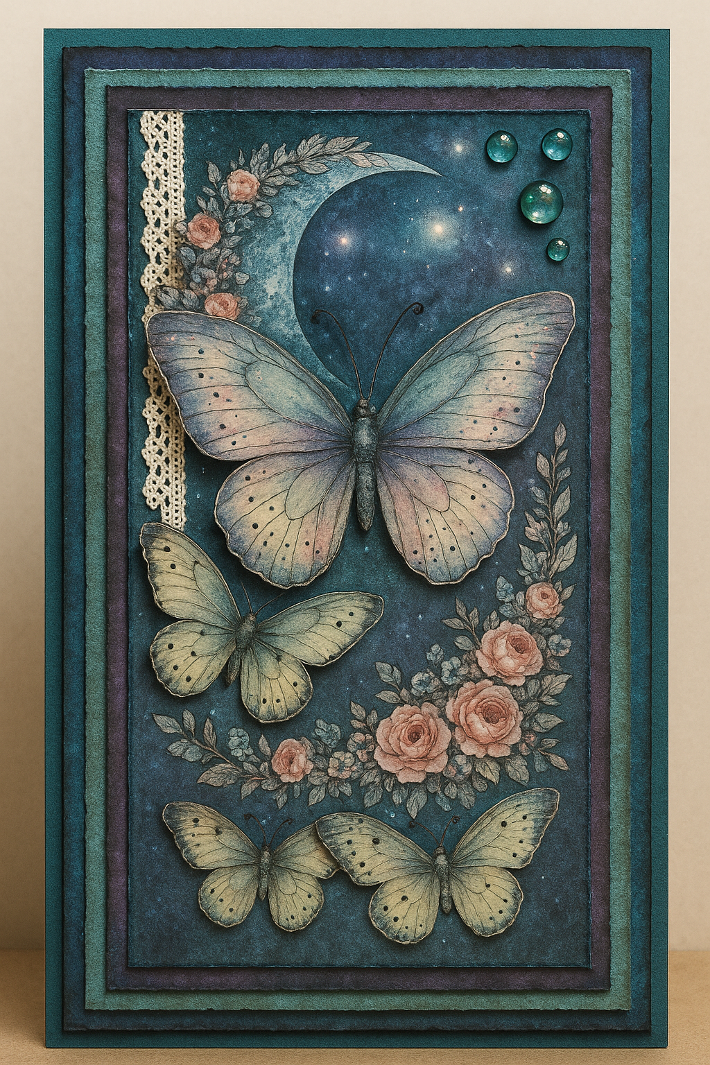 Mystical Butterfly Card Class June 26 at 6pm.