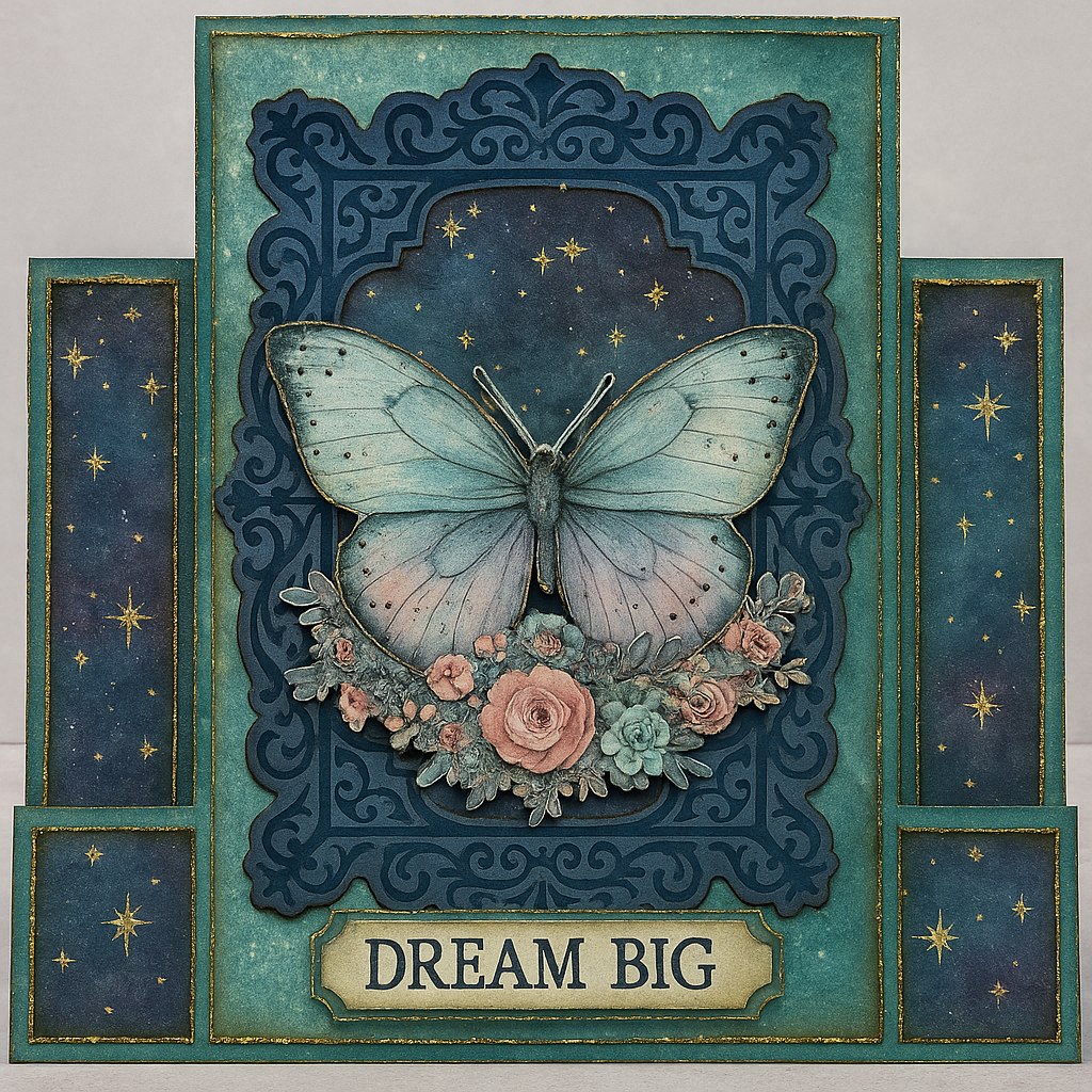 Mystical Butterfly Card Class June 26 at 6pm.
