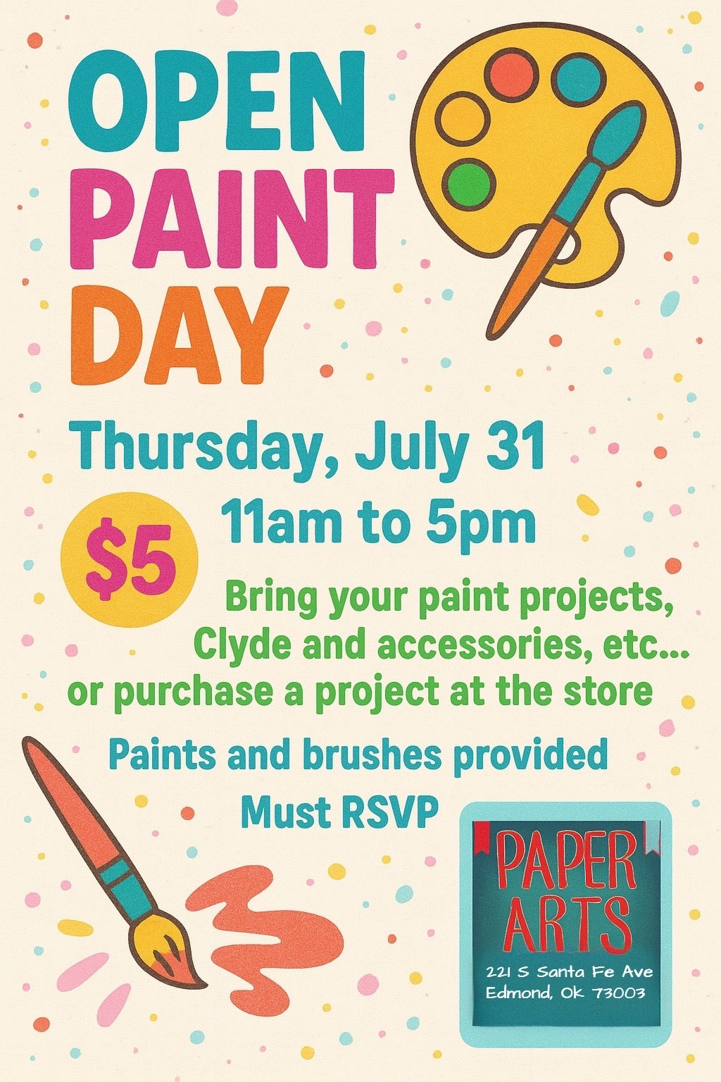 Open Paint Day