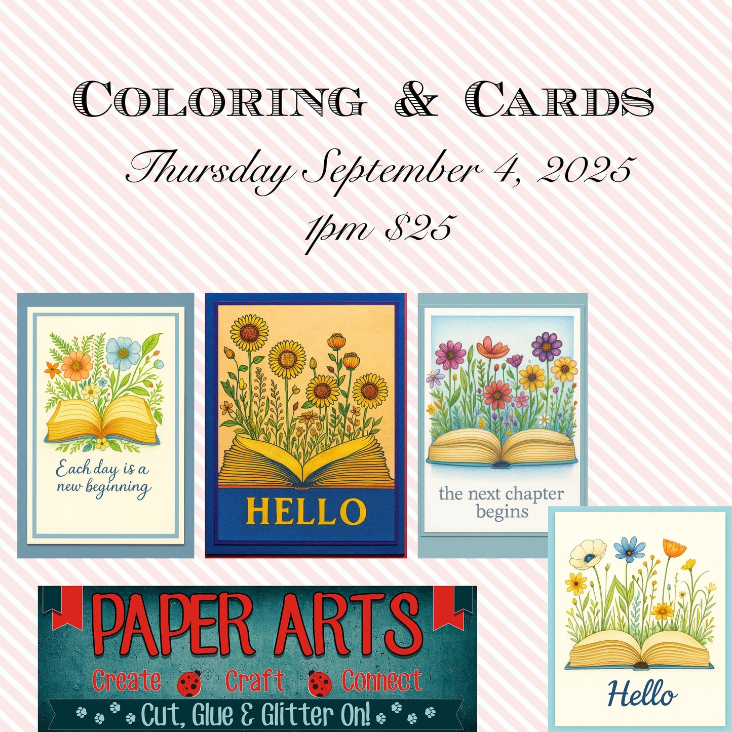 Coloring & Cards Thurs. Sept. 4, 2025