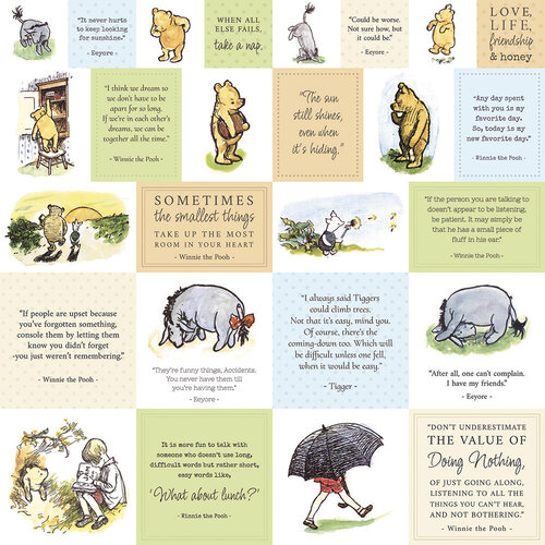 Lost Tail 12x12 paper Winnie the Pooh Collection by Reminisce