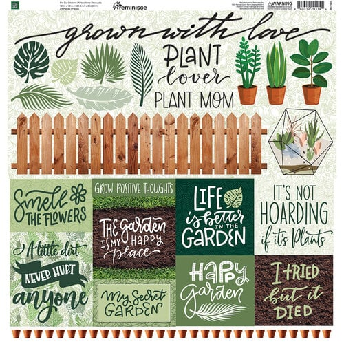 Grown With Love 12" Sticker Sheet by Reminisce