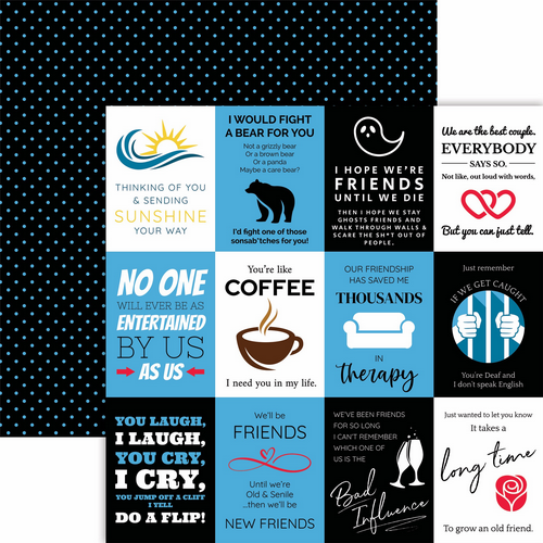 Friendship 12x12 cut aparts in SentimentAll collection by Reminisce