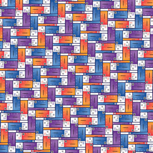 Music by Night 12x12 paper in Music Festival collection by Reminisce
