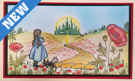 Yellow Brick Road Stamp Set by IndigoBlu