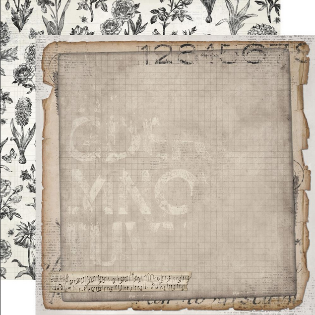 Simple Vintage Essentials Little Details 12x12 paper in Simple Vintage Essentials collection by Simple Stories