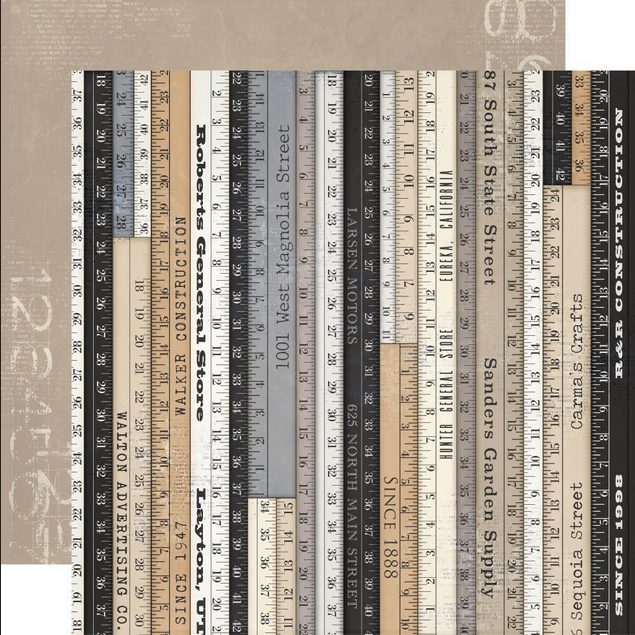 Simple Vintage Essentials Authentic 12x12 paper in Simple Vintage Essentials collection by Simple Stories