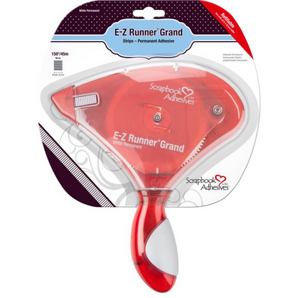 E-Z Runner Grand Tape Gun Permanent White Dispenser by Scrapbook Adhesives by 3L