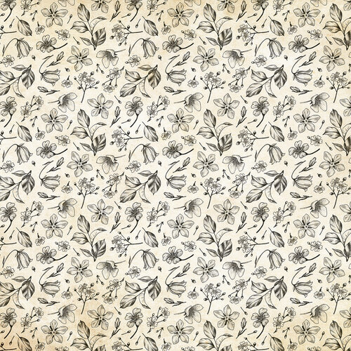 Bee Meadow 12x12 paper Bee Happy Collection by Reminisce