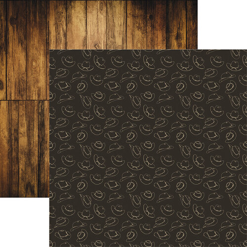 Cowboy 12x12 paper Trading Post Collection by Reminisce