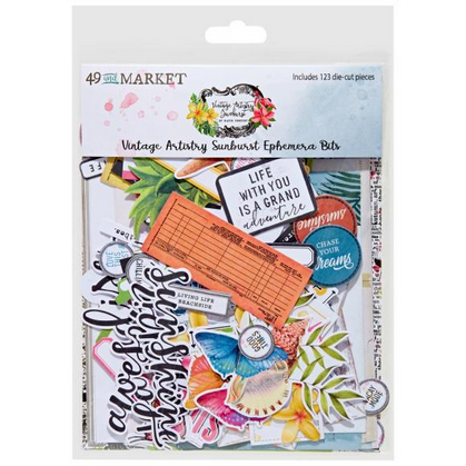 123 Mix & Match Die Cut Pieces Sunburst collection by 49 & Market