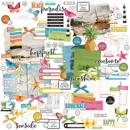 123 Mix & Match Die Cut Pieces Sunburst collection by 49 & Market