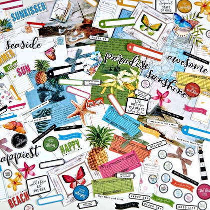 123 Mix & Match Die Cut Pieces Sunburst collection by 49 & Market