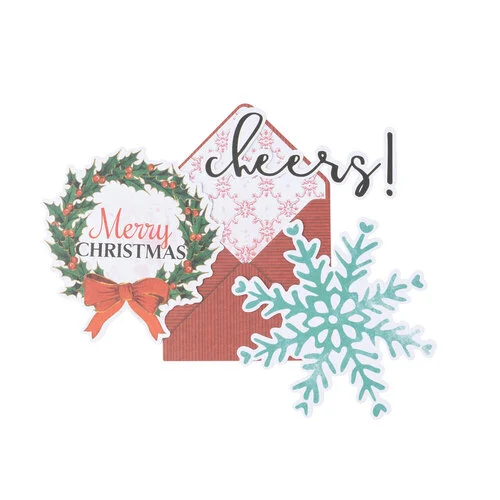 Peppermint Kisses Ephemera Journaling in Peppermint Kisses collection by Vicki Boutin