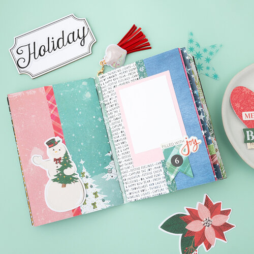 Peppermint Kisses Tassels with Shaker Charms in Peppermint Kisses collection by Vicki Boutin