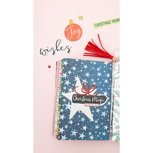 Peppermint Kisses Tassels with Shaker Charms in Peppermint Kisses collection by Vicki Boutin