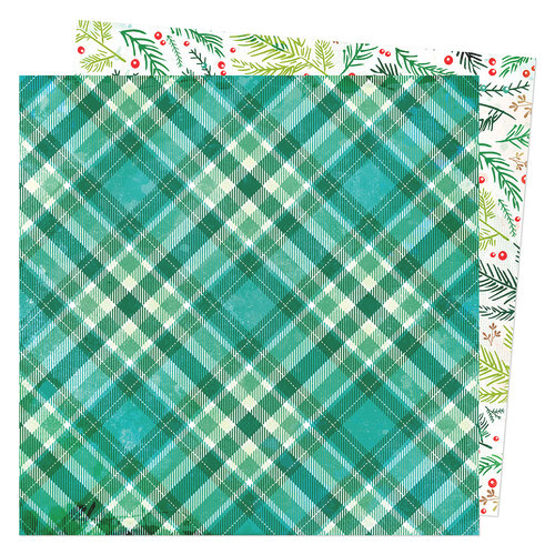 Christmas Jammies 12x12 paper in Peppermint Kisses collection by Vicki Boutin