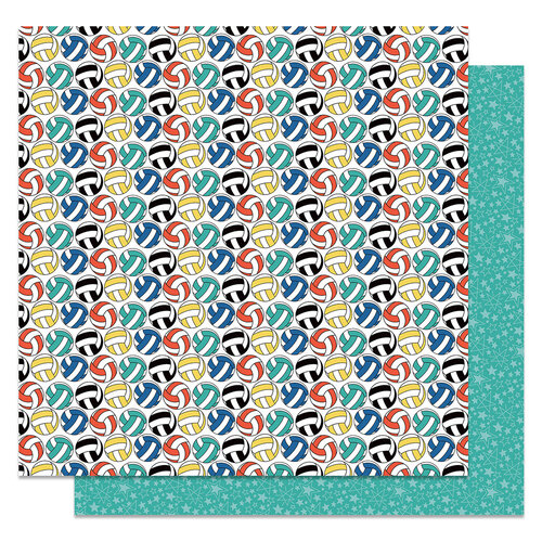 Dig 12x12 paper in MVP Volleyball Collection by PhotoPlay Paper