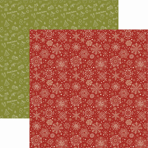 Retro Christmas 12x12 paper in Retro Christmas collection by Reminisce
