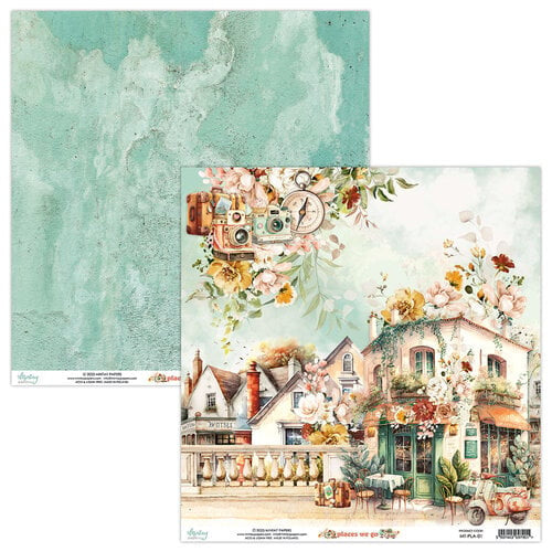 Places We Go 01 12x12 paper by Mintay
