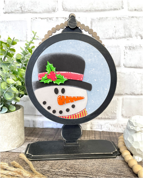 Snowman Drop In Insert
