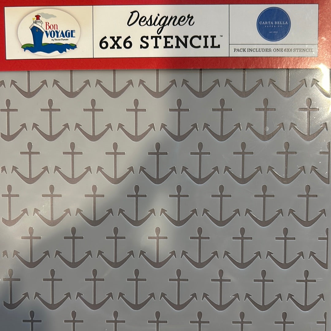Anchors Stencil