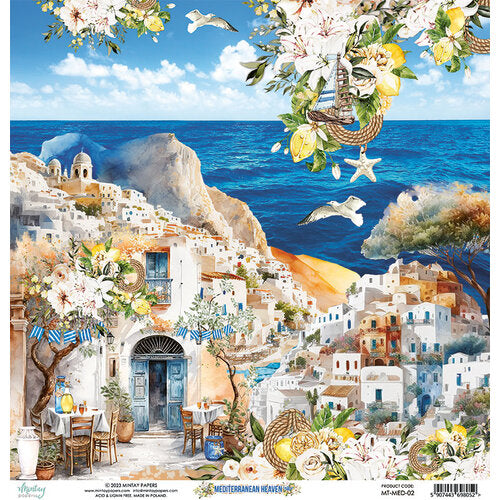 Mediterranean Heaven 02 12x12 Paper