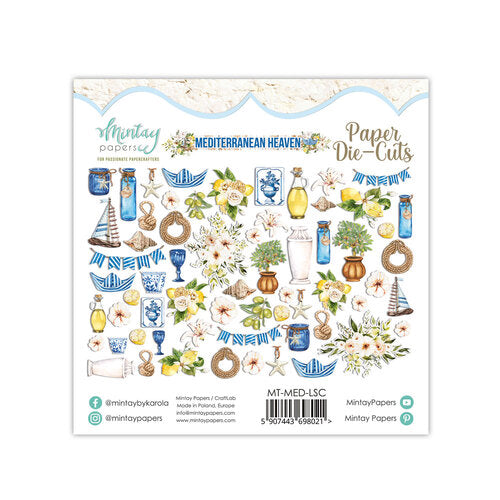 Mediterranean Heaven Die Cut Embellishments