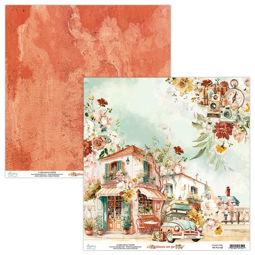 Places We Go 03 12x12 paper by Mintay
