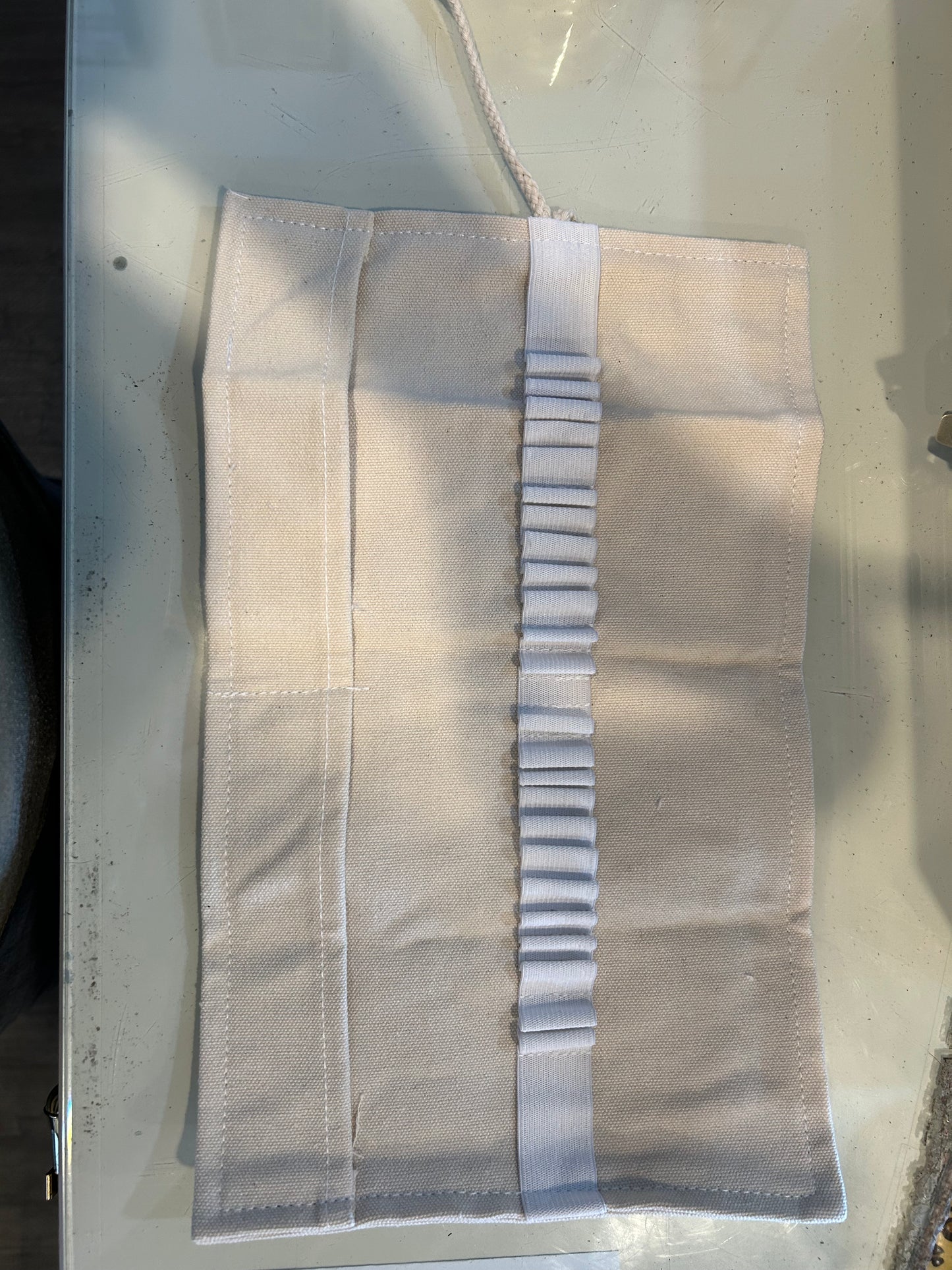 Canvas Brush/Marker Roll up carrier