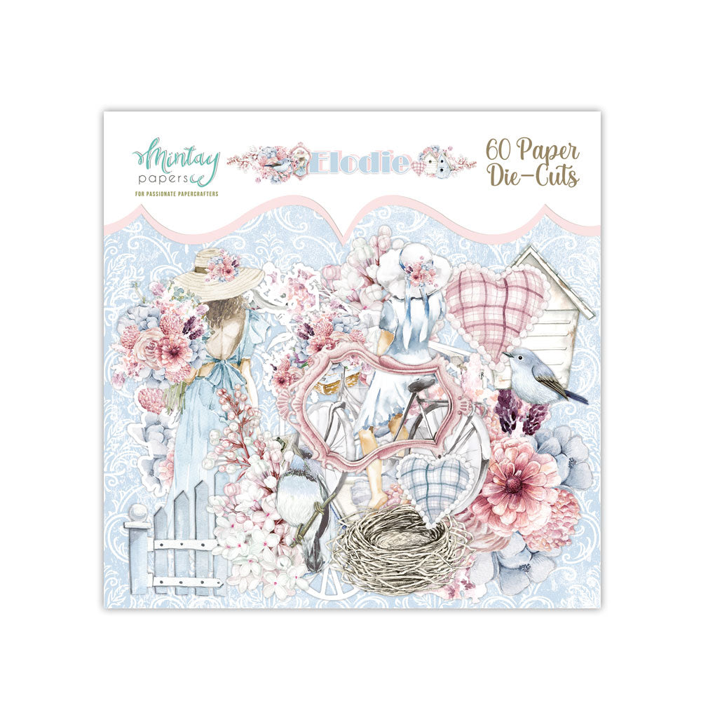 Mintay Collection Paper Die-Cuts - Elodie 60 pcs