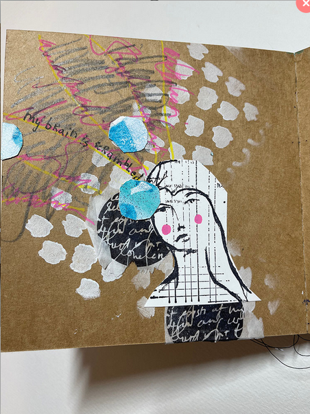 Marks Stencil by Dina Wakley