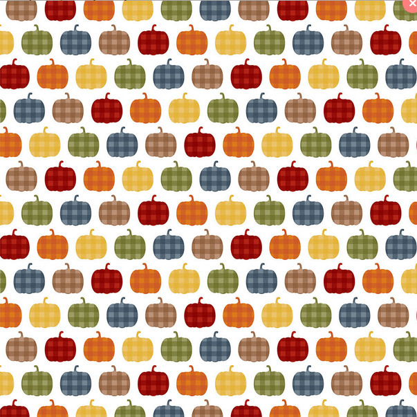 Fall Fever Gingham Gourds