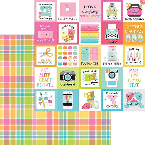 Perfectly Plaid 12x12 Cute & Crafty Collection