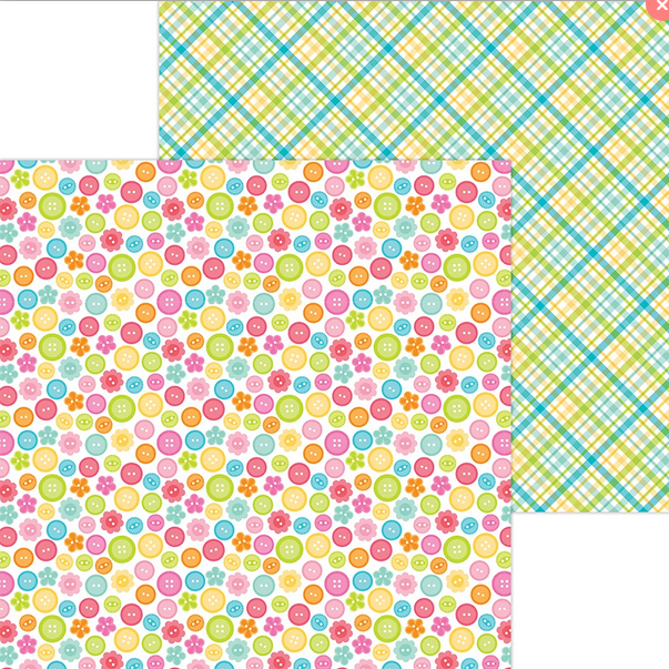 Cute as a Button 12x12 Cute & Crafty Collection