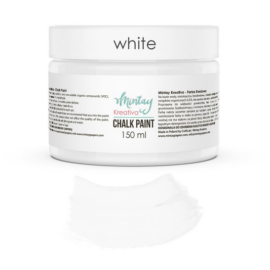 White Mintay Chalk Paint