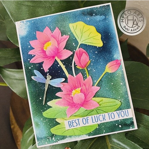 Water Lilies Die by Hero Arts