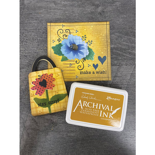 Goldenrod Wendy Vecchi Archival Ink by Ranger