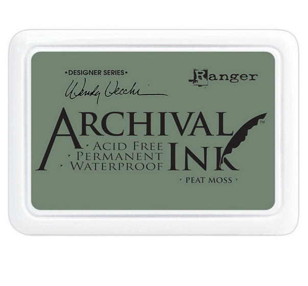 Archival Ink Peat Moss Wendy Vecchi designer series by Ranger