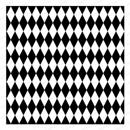 Cover a Card Harlequin stamp set by Impression Obsession