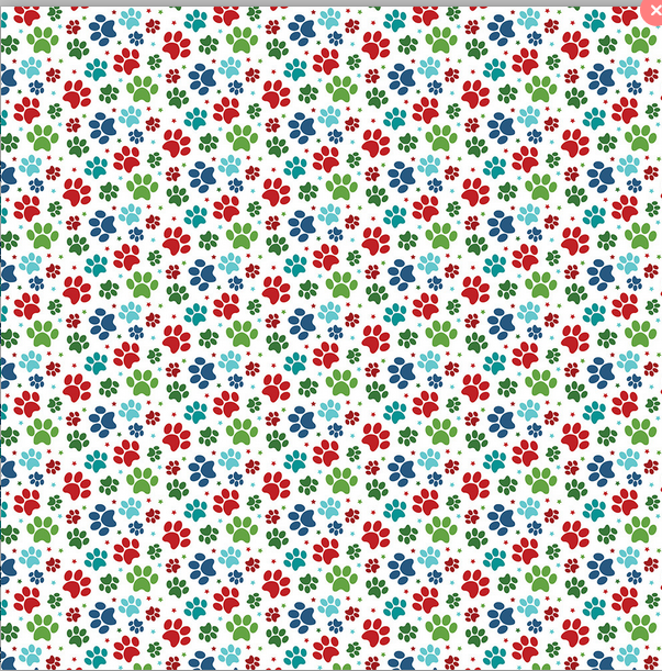 Gift Sniffer 12x12 paper Santa Paws collection by PhotoPlay Paper