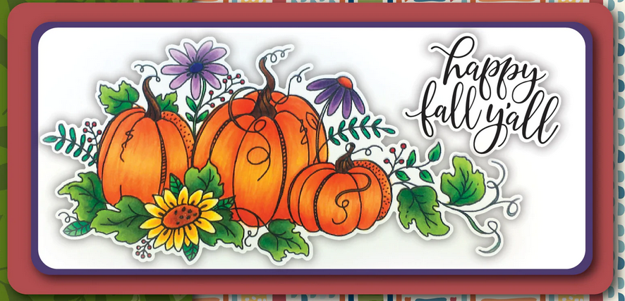 Abundant Blessings stamp set by Dare 2 B Artzy
