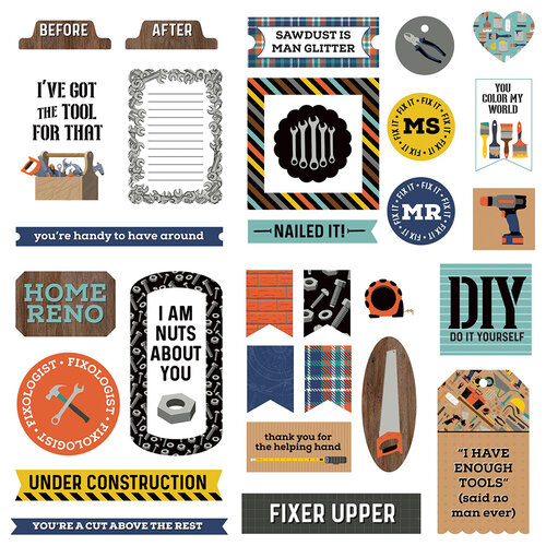DIY: Home Edition Ephemera Pack