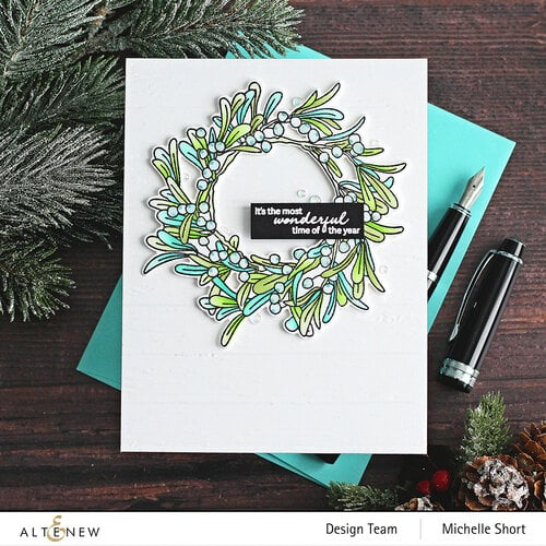 Mistletoe Wreath Die by Altenew