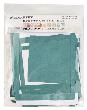 Tidal Wave Frame Set Spectrum Sherbert collection by 49 & Market
